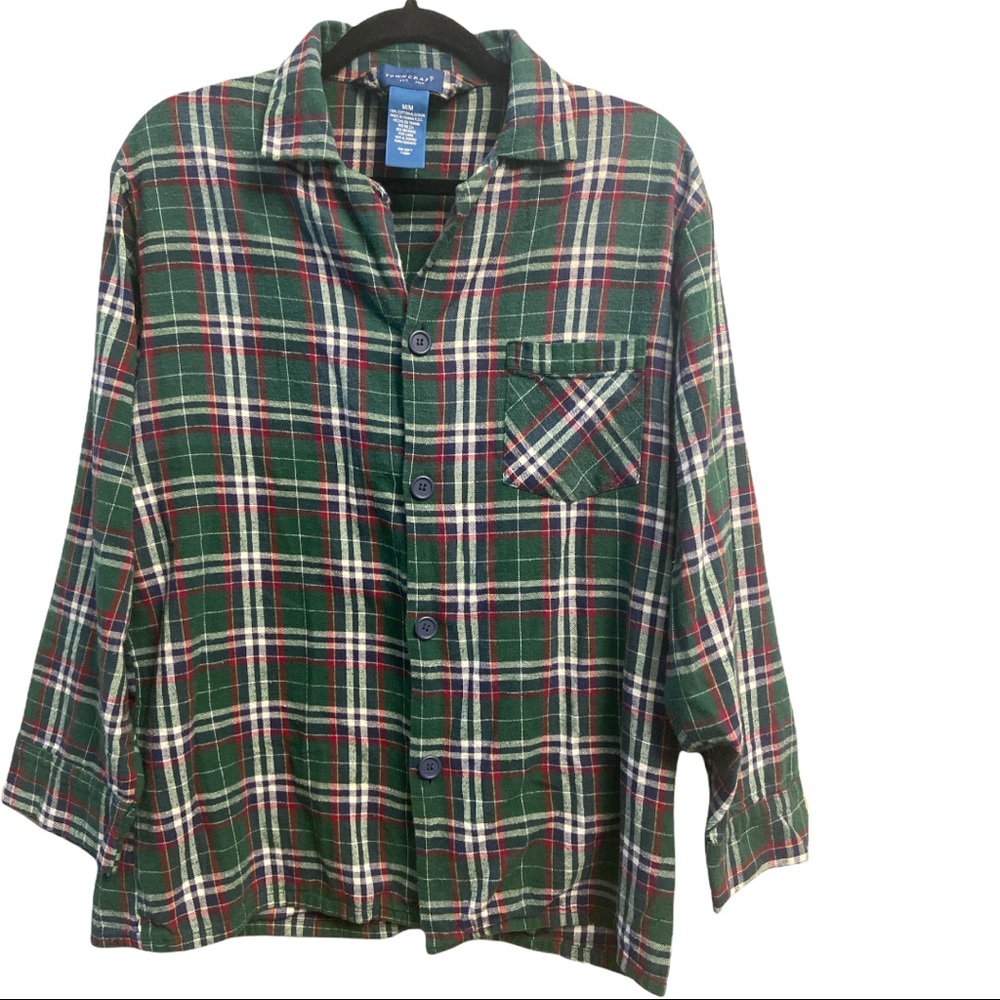Vintage Towncraft men’s pajama shirt medium